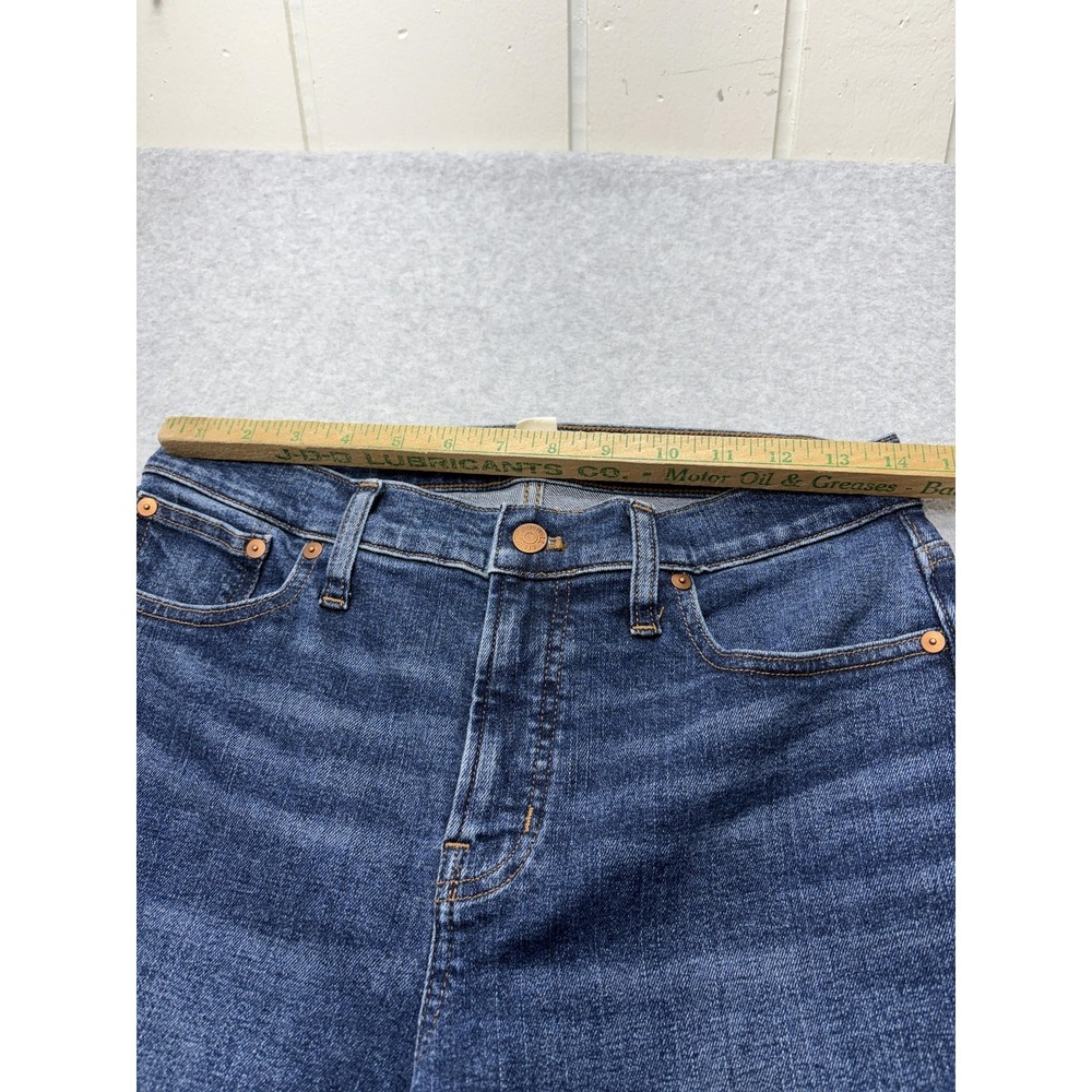 Madewell Mid Rise Perfect Vintage Jeans Womens 27 Blue Medium Wash Straight - Picture 4 of 14
